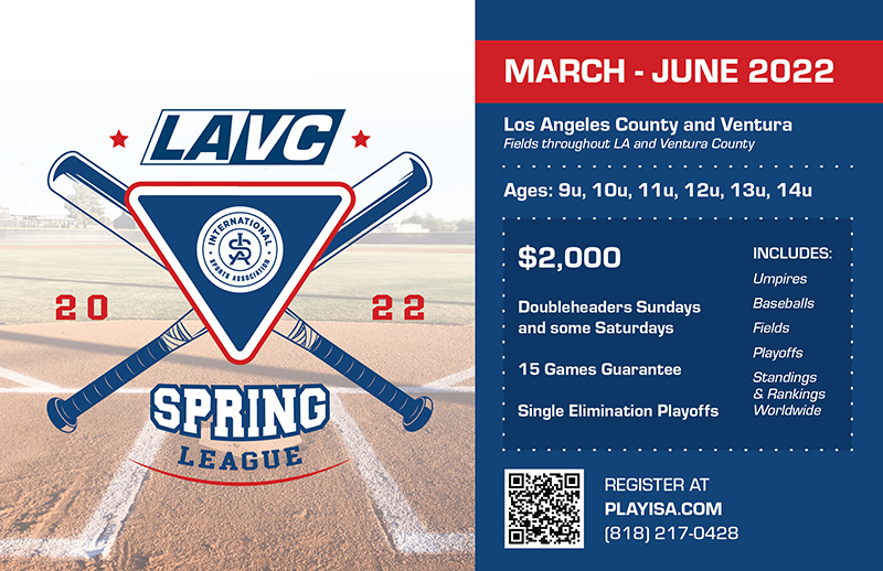 LA County and Ventura Spring League International Sports Association